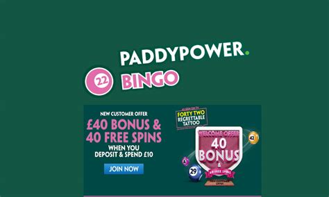 bingo bonus codes paddy power